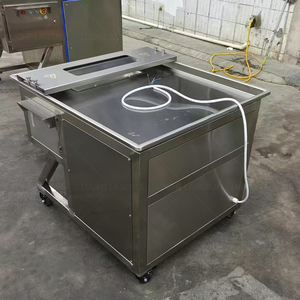 Machine industrielle automatique de découpe de viande pour couper les côtes de porc fraîches en morceaux, les cailles d'agneau et les sabots de vache en morceaux. - Product Image 3