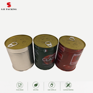 Fabricant d'emballages métalliques <span class=keywords><strong>de</strong></span> qualité alimentaire pour boîtes <span class=keywords><strong>de</strong></span> <span class=keywords><strong>conserve</strong></span> <span class=keywords><strong>de</strong></span> pâte <span class=keywords><strong>de</strong></span> tomate à ouverture facile - Product Image 1