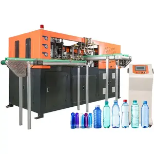 Machines de soufflage par extrusion automatique 330ml 500ml 2 litres Machine de soufflage de bouteilles d'eau minérale en plastique