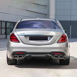 JXY Mercedes-Benz Clase S <span class=keywords><strong>W222</strong></span> Nuevo Kit de Carrocería de Plástico para Parachoques, Actualización Exterior Universal, Fijación con Tornillos, 1 Año de Garantía Incluido - Product Image 4