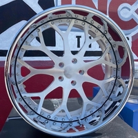 Jantes en aluminium forgé LZT-286 2 pièces Drea brossées chromées à lèvres profondes 20 22 24 pouces pour CAPRICE CUTLASS IMPALA MONTE CARLO
