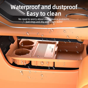 Boîte de rangement de contrôle central Boîte de rangement inférieure Organisateur de console de voiture pour accessoires AION V - Product Image 4