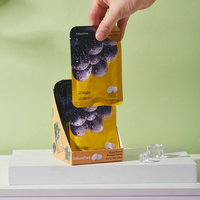 Portable Sugar-Free Tablet Fresh Breath Mints Rich in Fruit Vitamin C Luzhou-Flavor Fruity Cool Candy in Bag