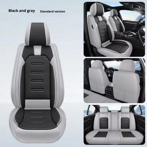 Sedile Auto Universale di Lusso 2025 in Pelle Nappa, 5 Posti, Anteriore Interamente in Pelle, Traspirante, Impermeabile per Tutte le Stagioni, Verde, per <span class=keywords><strong>Tiguan</strong></span> Polo - Product Image 6