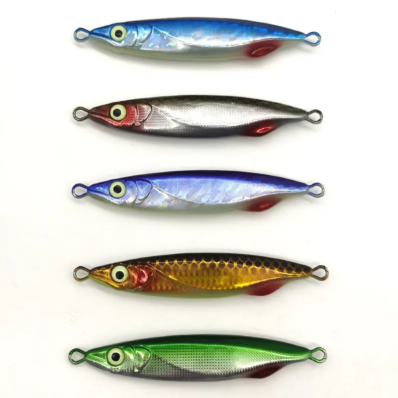 TIDE New lead lure TD-8001 Hard Body long casting 7g 10g 15g 20g 25g 30g 40g Metal Sinking Fishing lure for saltwater and fresh