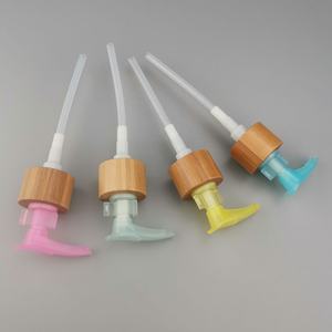 化粧品液体石鹸ポンプコリバー24mm木製竹プラスチック24/410ディスペンサーローションポンプシャンプー手洗いポンプ - Product Image 5