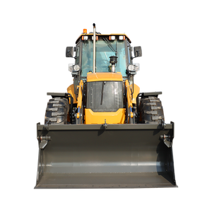 Tahan lama 4x4 roda Drive Skid Steer <span class=keywords><strong>Loader</strong></span> kokoh <span class=keywords><strong>Backhoe</strong></span> 500kg <span class=keywords><strong>Bucket</strong></span> EPA mesin stabilitas yang baik untuk tugas berat <span class=keywords><strong>1</strong></span> tahun - Product Image 4