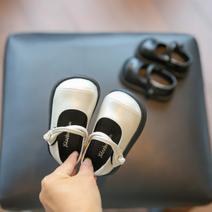 <span class=keywords><strong>Scarpe</strong></span> da Principessa per Bambine e Neonati Suola Morbida Chiusura con Velcro Pelle Ultrafilm Primavera Autunno 1-3 Anni - Product Image 3