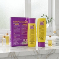 Kaoyo Ensemble Professionnel Soin Capillaire Kératine et Amande 2-en-1 325ml+325ml Shampoing et Après-Shampoing Hydratant Brillance Traitement Quotidien pour Cheveux