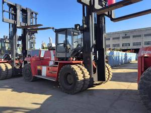 Kullanılan <span class=keywords><strong>Kalmar</strong></span> <span class=keywords><strong>Forklift</strong></span> istifleyici ulaşmak 45ton yükseltmek 5m yan vardiya 3 direk Fork Lift dizel iyi durumda sıcak satış için - Product Image 4