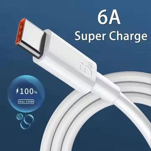 6A USB C TO Type C สาย88W supercharge 1เมตรชาร์จเร็วสำหรับ Huawei pura 70 P60 Pro Mate60 ZTE 40 - Product Image 3