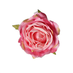 Cabeza de flor artificial falsa de seda rosa de 8 cm <span class=keywords><strong>para</strong></span> decoración centro de mesa de flores DIY - Product Image 5