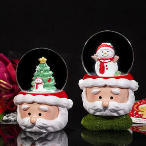 Christmas Snowman <strong>Mini</strong> Water <strong>Balloon</strong> Children's Toys Holiday Gift Desktop Decoration Snowball Resin Crafts Ornaments - Product Image 2