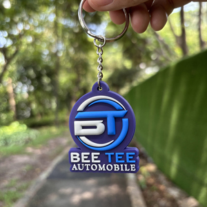 Personalized Key Chain Soft Rubber Custom Keychain Custom Logo Embossed Debossed Rubber Soft PVC Keyring