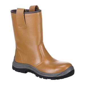 PORTWEST - FW06TAR42 Steelite S1P HRO botte de rigger marron non doublée-BOTTES EAN 5036108198986 - Product Image 1