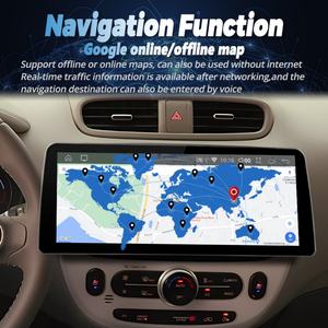 Pantalla QLED Android 14 de 12.3 Pulgadas para KIA Soul 2014, GPS, Carplay, Navegación, Radio de Auto 2 Din, Reproductor Multimedia de Video, Unidad Principal Estéreo - Product Image 4