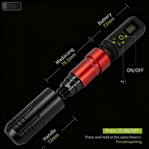 Máquina <span class=keywords><strong>de</strong></span> Tatuaje Inalámbrica Personalizada, Pluma <span class=keywords><strong>de</strong></span> Tatuaje, Máquina <span class=keywords><strong>de</strong></span> <span class=keywords><strong>Tatuar</strong></span> Profesional Pequeña, Juego Completo <span class=keywords><strong>de</strong></span> Máquinas <span class=keywords><strong>de</strong></span> Tatuaje - Product Image 5