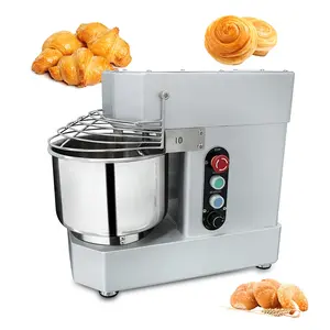 Hot Sale Table Top Spiral Dough Mixer Kneading Machine Bread Small Dough Mixer 10L For Homemade Baking