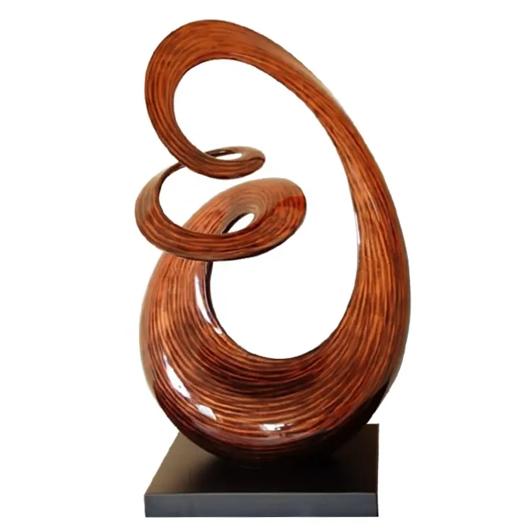 Estatua grande de resina para decoración del hogar, escultura abstracta para suelo, artesanía, regalo, venta directa de fábrica, 2023