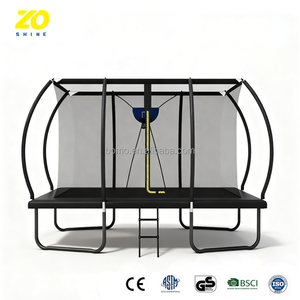 Trampoline de fitness d'extérieur Zoshine Factory, fabricant de trampolines rectangulaires pour enfants et adultes. - Product Image 3