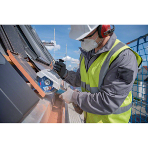 Per Bosch professionale GWS 18V-180 P smerigliatrice angolare senza fili interruttore a scorrimento 18/20V modello 06019 h6l02 - Product Image 4