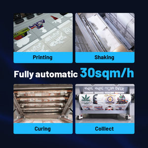 Mesin Cetak DTF 4 Head I3200 24 inci Inkjet DTF dengan Mesin Penggoyang Bubuk 60cm Kaos A3 30cm Transfer Xp600 <span class=keywords><strong>Printer</strong></span> DTF - Product Image 2