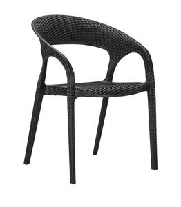Accoudoir PP <span class=keywords><strong>Fauteuil</strong></span> <span class=keywords><strong>Ergonomique</strong></span> Confort Design Empilable pour Restaurant Bureau Chaise de Salle à Manger en Plastique - Product Image 3