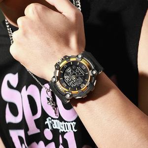 SMAEL 8089 Reloj Digital para Hombre de las 10 Mejores Marcas de Dongguan, Correa de Goma, Resistente al Agua, Cronógrafo, en Stock, Reloj Deportivo - Product Image 1