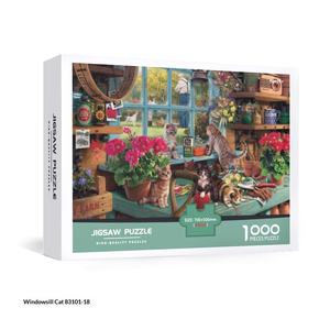 Fabricants <span class=keywords><strong>de</strong></span> puzzles personnalisés MCX, conception <span class=keywords><strong>de</strong></span> logo, emballage, puzzle géant, forme <span class=keywords><strong>de</strong></span> puzzle, 500-1000 pièces, carte bleue, carte blanche, carte grise - Product Image 5