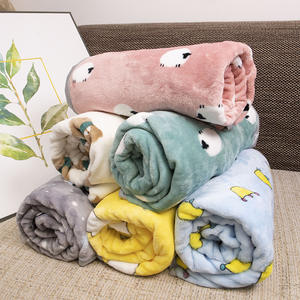 Invierno suave cálido de piel sintética perro gato cama Mat impreso cachorro dormir mantas Toalla de baño para perros pequeños medianos grandes gatos - Product Image 4
