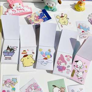 Autocollants personnalisés mini autocollant <span class=keywords><strong>livre</strong></span> pour enfants <span class=keywords><strong>dessin</strong></span> animé <span class=keywords><strong>kawaii</strong></span> papeterie autocollant décoratif - Product Image 4