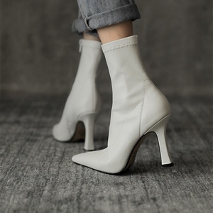 Nuevas Botas de Tacón de Aguja con Punta y Cremallera para Mujer, Ideales para Bodas, de Moda Invernal - Product Image 1