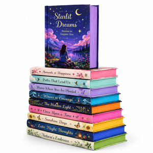 Imprenta en China, Impresión Personalizada de Libros de Tapa Dura de Alta Calidad, Novela con Bordes Pintados, Impresión Ecológica con Bordes Metalizados - Product Image 1