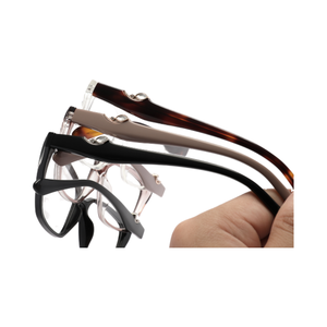 2025 New Hồng Trắng Gradient vuông kính quang học kim loại trang trí nội thất cá nhân tùy chỉnh bán buôn cao cấp Acetate khung - Product Image 5