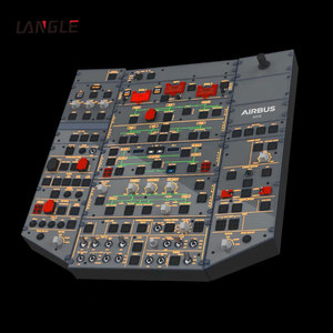 <span class=keywords><strong>Simulador</strong></span> de <span class=keywords><strong>Vuelo</strong></span> Airbus A320 con Panel Superior de Aluminio, Equipo de Entrenamiento Profesional para Cabina de Piloto, Aplicable en Interiores y Exteriores - Product Image 1