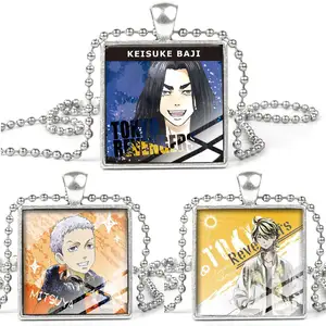 สร้อยคออนิเมะโตเกียว Revengers โลโก้สำหรับทุกเพศ,เครื่องประดับอัลลอยลายการ์ตูน20แบบ - Product Image 1