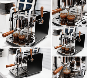 Dual Boiler System, 2400W Power, Stable Temperature Control, Steam & Espresso Function, Imported Rotary Pump, Suitable for Home - Product Image 2