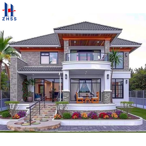 Hotel Diseño residencial Estructura de acero Edificio Mansión de lujo Villa moderna - Product Image 4