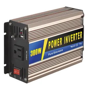 出厂价格300W 1000纯正弦波逆变器离网高频12V 24V 48VDC至110V/220V家用太阳能系统