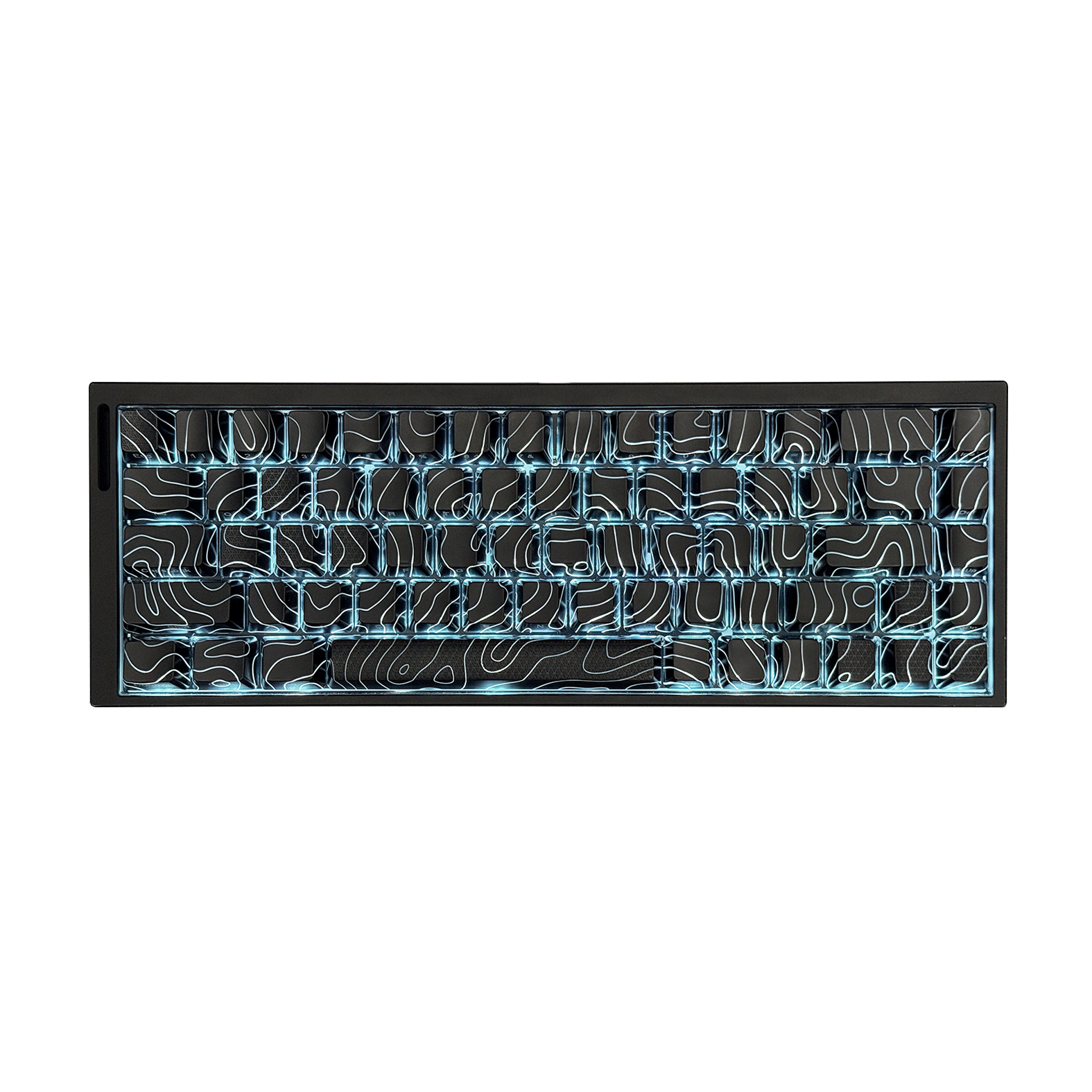 คีย์แคปสีดำแบบ Anode Contour