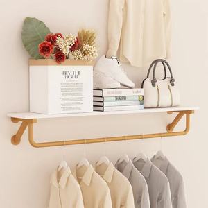 2024 Best-selling <b>Wall</b> <b>Mounted</b> Clothing Store Clothing Bag Iron <b>Display</b> Rack Clothes Hanger - Product Image 5