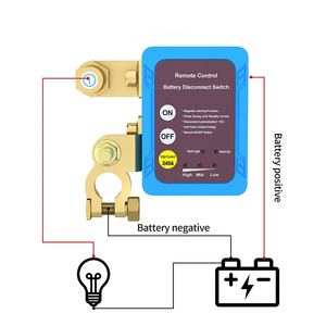 Chuyển đổi cho xe từ xa pin ngắt kết nối chuyển đổi 12V 240A, pin xe giết chuyển đổi Chống trộm, tự động cắt/tắt chuyển đổi - Product Image 3