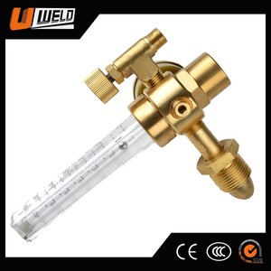 Uweld 191 Regulator Argon <span class=keywords><strong>CO2</strong></span> <span class=keywords><strong>Flowmeter</strong></span> 1C008-0106 Gasregelaar voor lassen, industrieel gebruik - Product Image 3
