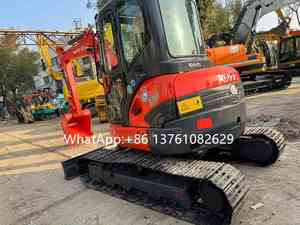 รถขุดขนาดเล็กอเนกประสงค์ U55 น้ำหนัก 5.57 ตัน ผลิตในจีน ใช้เครื่องยนต์ Kubota U55 มีจำหน่าย - Product Image 5