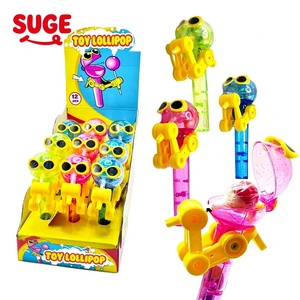 Caramelle all'ingrosso a forma di robot, lecca-lecca, caramelle dure, giocattolo, simpatico snack divertente per bambini, dolce gusto frutta, novità, regalo per feste, premio, dolcetto, zucchero - Product Image 1