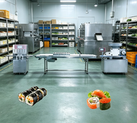 Ligne de production de sushis de qualité alimentaire, machine industrielle de formage de rouleaux de maki
