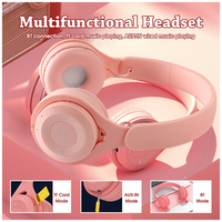 Casque sans fil, longue durée de vie de la batterie, écouteurs, qualité sonore haute fidélité, casque de jeu sans douleur sur les oreilles