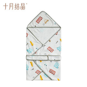 October Crystal Baby <b>Swaddle</b> <b>Blanket</b> 90x90 Pure Cotton Thick Autumn Winter Newborn Use - Product Image 3
