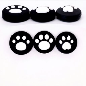 Coque de protection en silicone pour joystick en forme de patte de chat mignonne pour Nintendo Switch <span class=keywords><strong>Joy</strong></span> <span class=keywords><strong>Con</strong></span>, coque analogique pour joystick - Product Image 2