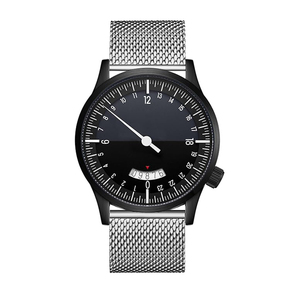 <span class=keywords><strong>Montre</strong></span> <span class=keywords><strong>Homme</strong></span> Tendance à Mouvement Quartz Original Ronda en Acier Inoxydable 24 Heures, Montres à <span class=keywords><strong>Une</strong></span> <span class=keywords><strong>Aiguille</strong></span> avec Date - Product Image 1